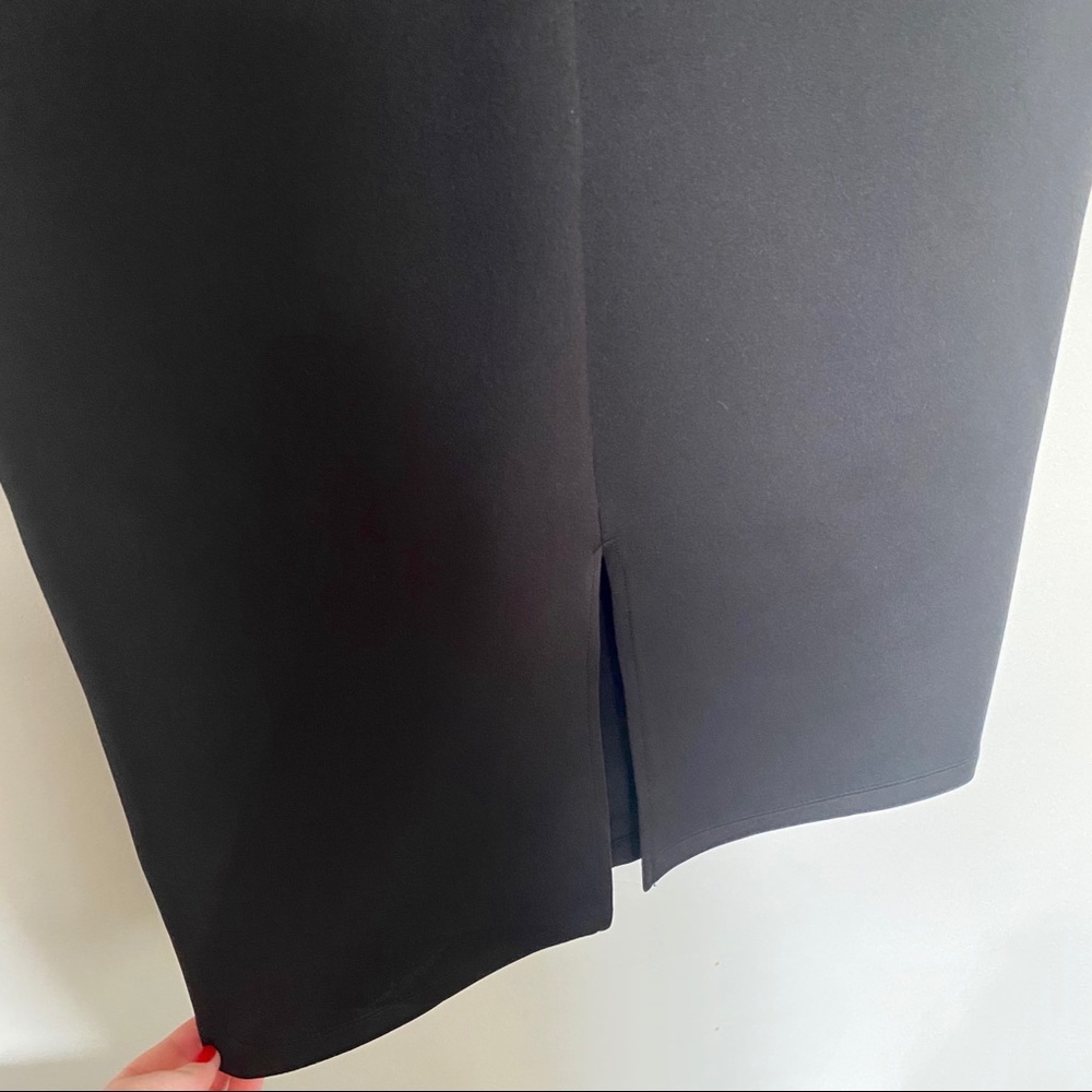 Black Dress with Mesh Details - Picture 4 of 6